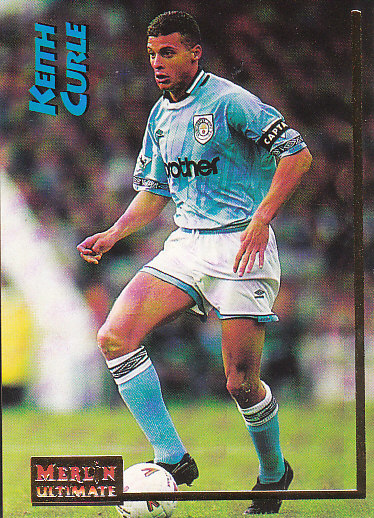 Keith Curle Manchester City 1995/96 Merlin Ultimate #114